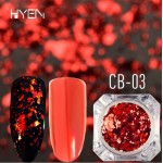 Fulgi de gheata, paiete Amelie pentru unghii Cod CBP03 Red Platinum Effect + 1 aplicator Fulgi de gheata, paiete Amelie pentru unghii Cod CBP03 Red Platinum Effect + 1 aplicator